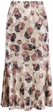 Usha Sukňa  béžová / zmiešané farby