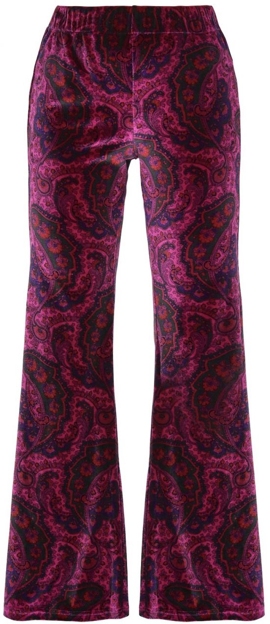 usha FESTIVAL Nohavice  fialová / farba lesného ovocia / červená