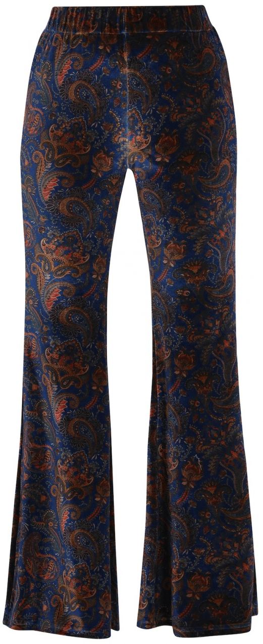 usha FESTIVAL Nohavice  modrá / hnedá