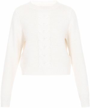 usha WHITE LABEL Sveter  biela