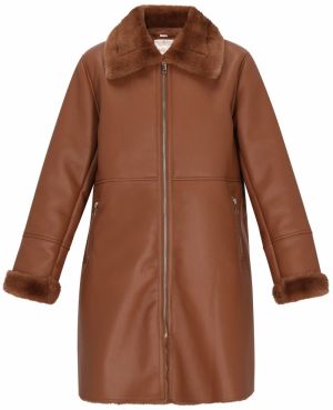 usha FESTIVAL Zimný kabát  koňaková