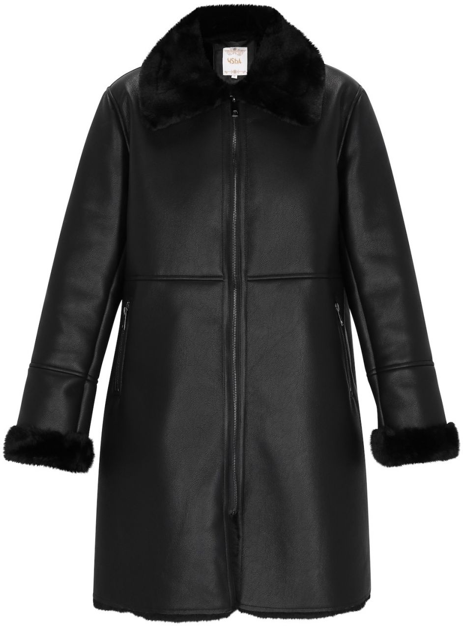 usha FESTIVAL Zimný kabát  čierna