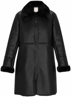 usha FESTIVAL Zimný kabát  čierna