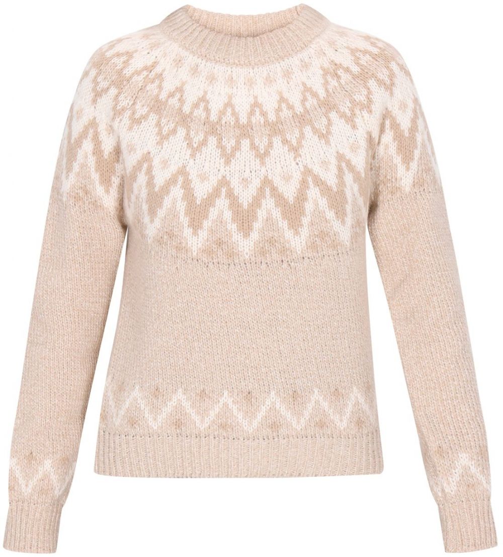 DreiMaster Vintage Sveter  béžová / biela