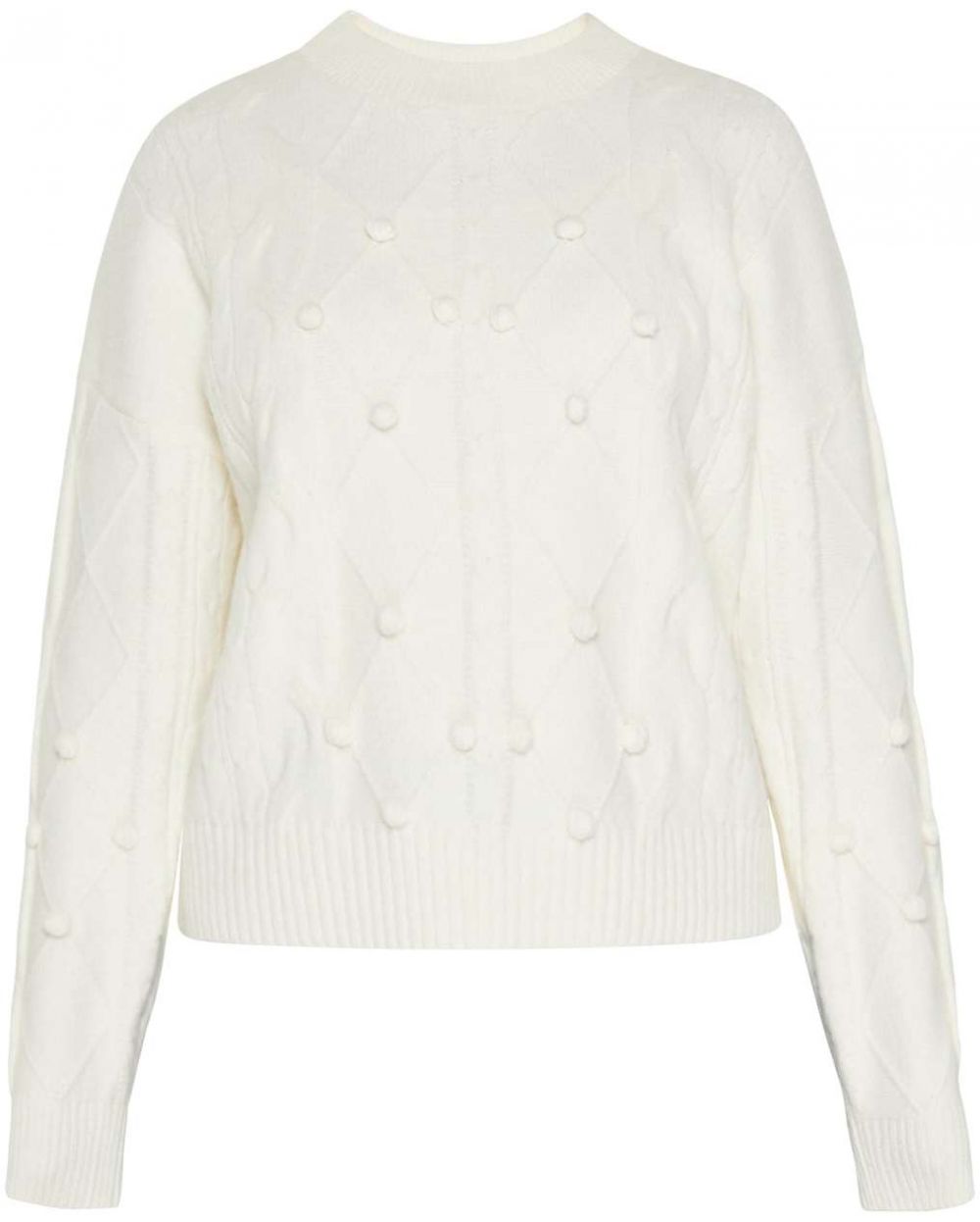 usha FESTIVAL Sveter 'Festival'  šedobiela