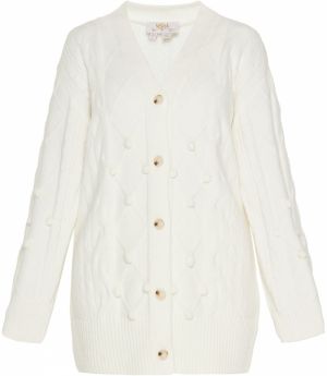 usha FESTIVAL Kardigán  šedobiela