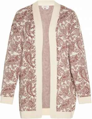 usha FESTIVAL Kardigán  hnedá / šedobiela