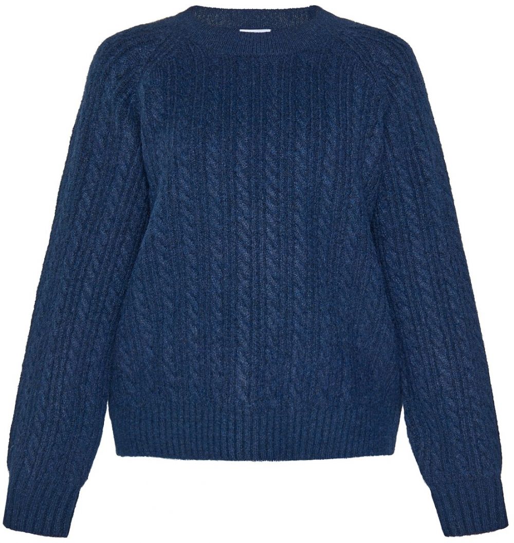 usha BLUE LABEL Sveter 'Classic'  námornícka modrá