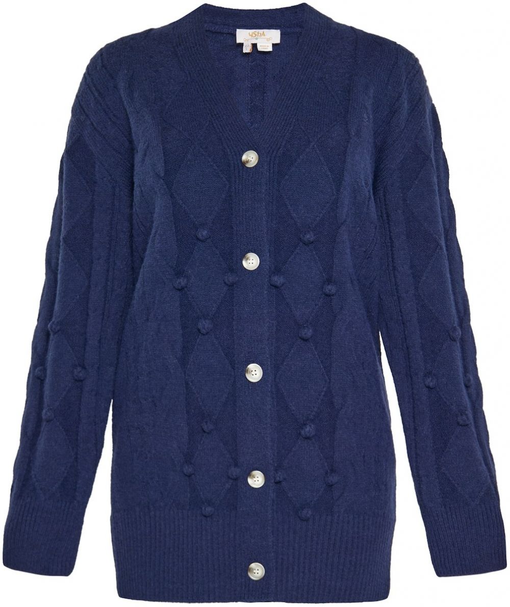 usha FESTIVAL Kardigán  námornícka modrá