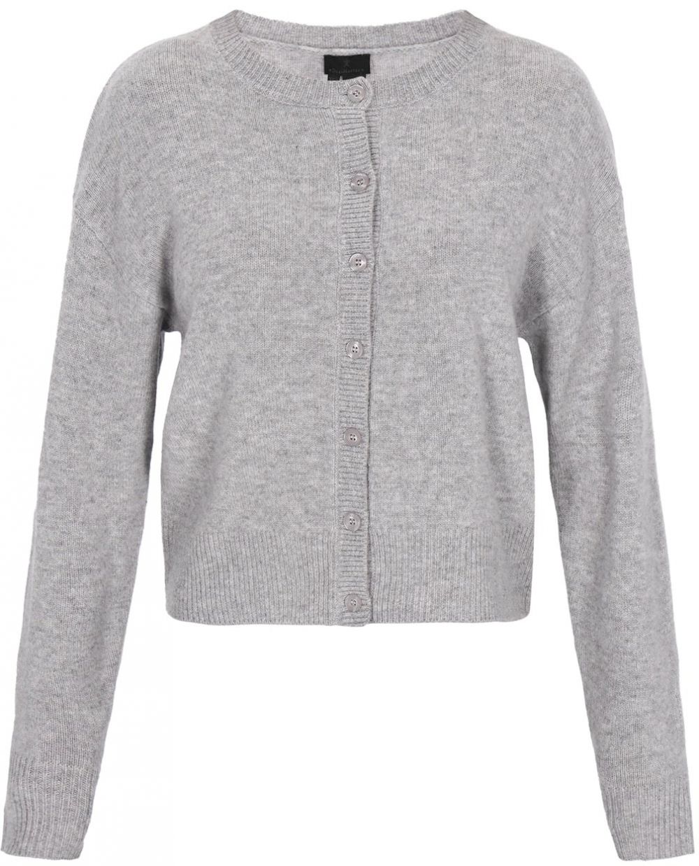 DreiMaster Klassik Kardigán 'Classic Look'  sivá melírovaná