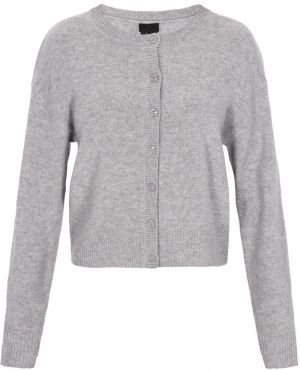 DreiMaster Klassik Kardigán 'Classic Look'  sivá melírovaná