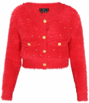 faina Kardigán 'Fashion Look'  červená