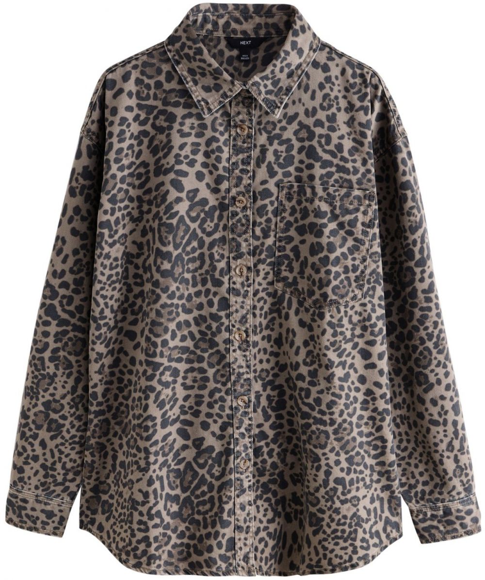 Next Blúzka  svetlohnedá / čierna