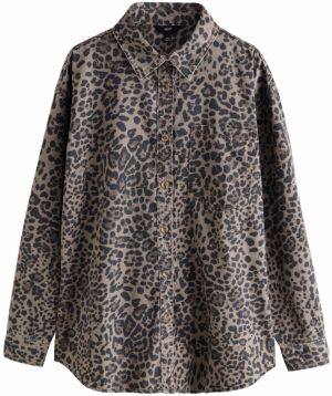 Next Blúzka  svetlohnedá / čierna