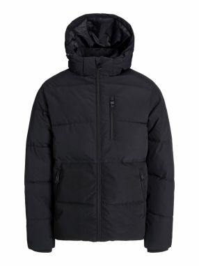 JACK & JONES Zimná bunda 'EOWEN'  čierna