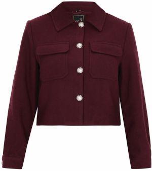 faina Prechodná bunda  burgundská