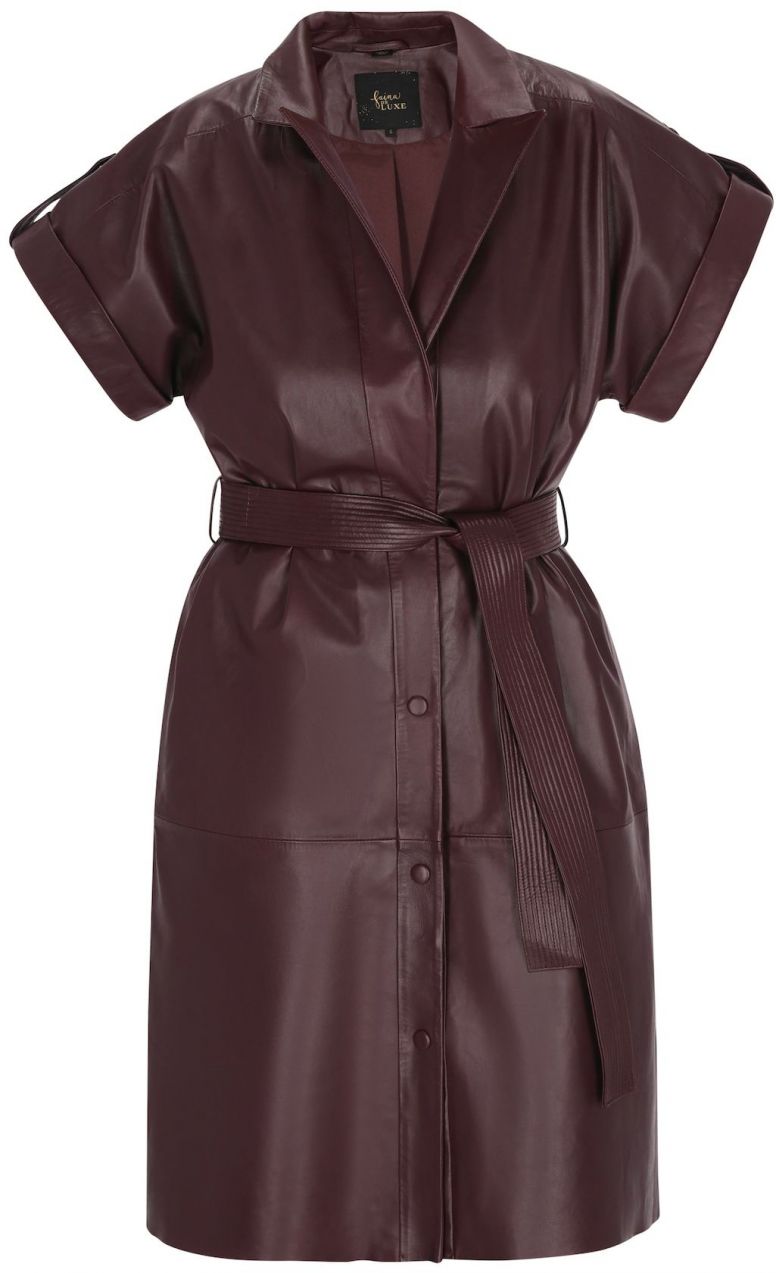 faina Večerné šaty  burgundská