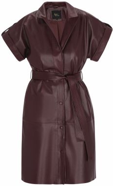 faina Večerné šaty  burgundská