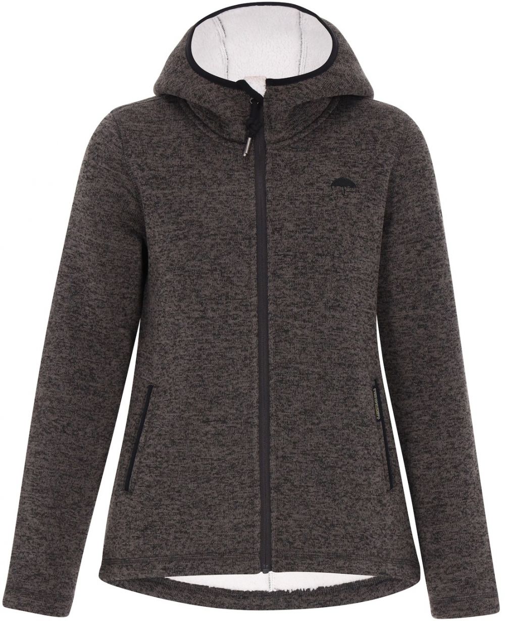 Schmuddelwedda Flisová bunda  tmavosivá