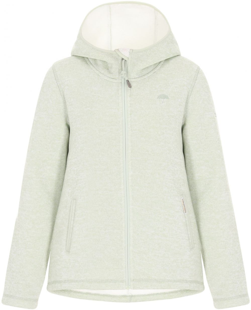 Schmuddelwedda Flisová bunda  pastelovo zelená