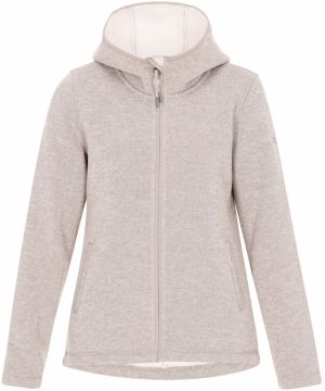 Schmuddelwedda Flisová bunda  béžová melírovaná