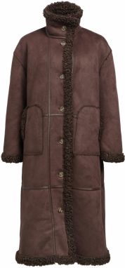 OBJECT Zimný kabát 'OBJOAKLYN'  čokoládová