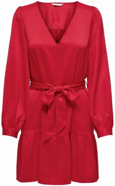 ONLY Šaty 'ONLNEew Alena'  čerešňová