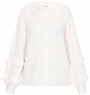 IZIA Kardigán  šedobiela