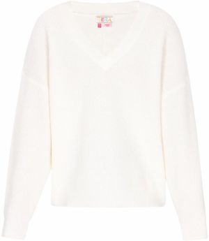 IZIA Sveter  šedobiela