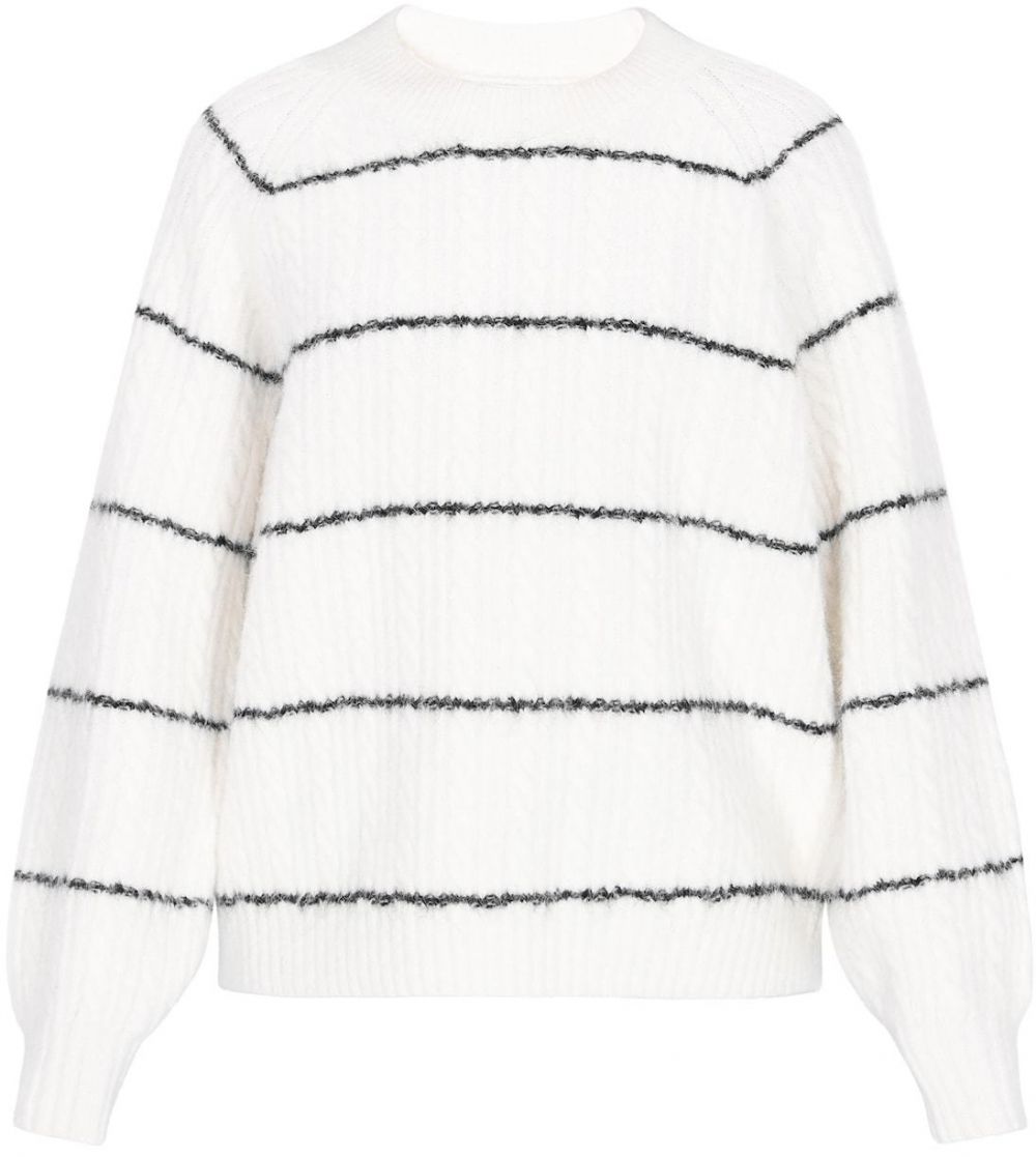 usha BLUE LABEL Sveter  čierna / šedobiela