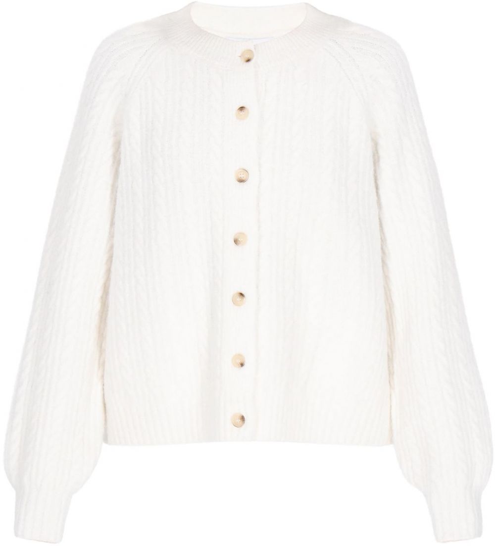 usha BLUE LABEL Kardigán  šedobiela