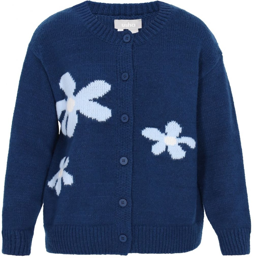 Usha Kardigán  námornícka modrá / svetlomodrá