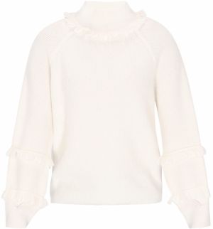 IZIA Sveter  šedobiela