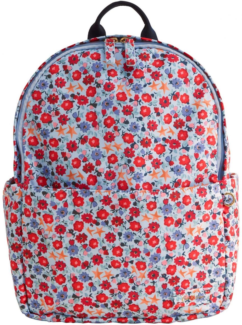 Cath Kidston Batoh  zafírová / svetlomodrá / oranžová / ohnivo červená