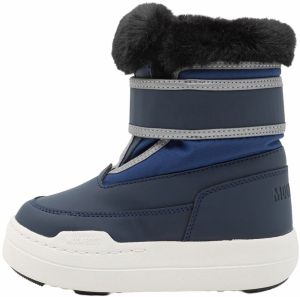 MOON BOOT Snehule 'PARK STRAP'  námornícka modrá / tmavomodrá / strieborná / biela