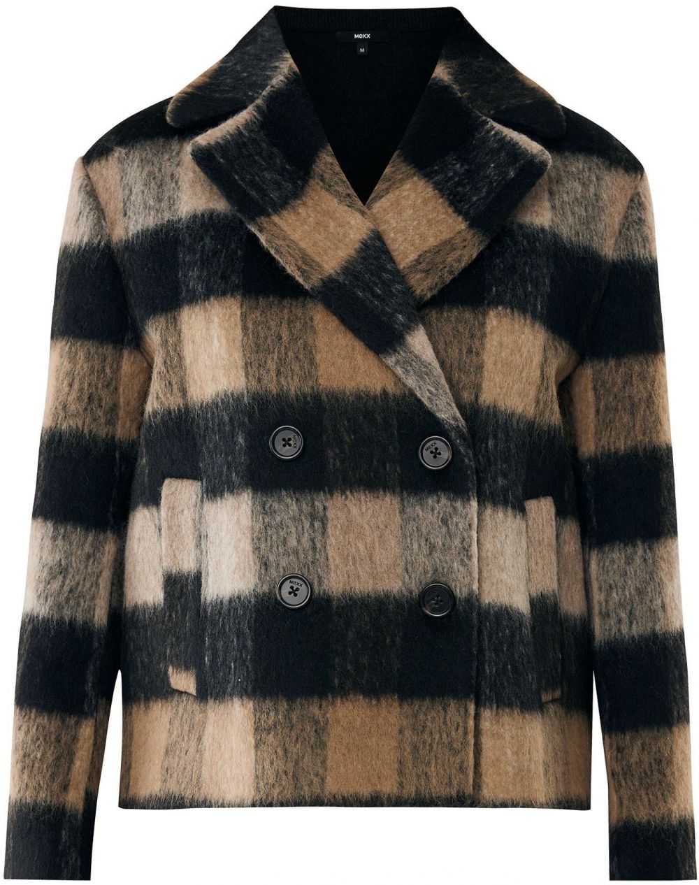 MEXX Prechodná bunda  béžová / hnedá / sivá / čierna