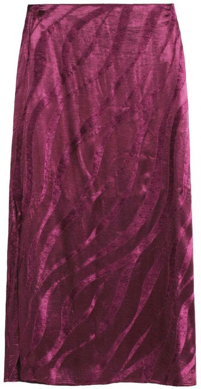 Scalpers Sukňa  purpurová / tmavoružová