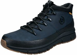 bugatti Šnurovacie čižmy  námornícka modrá / čierna