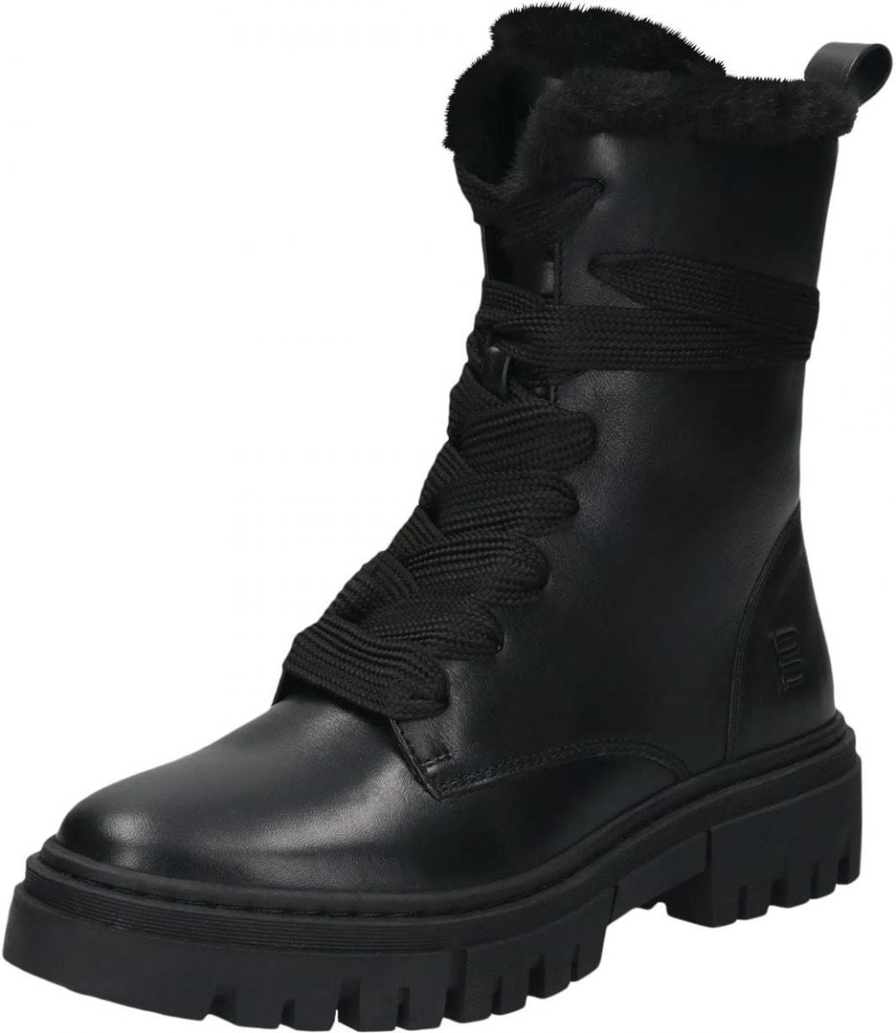 TT. BAGATT Šnurovacie členkové čižmy  čierna