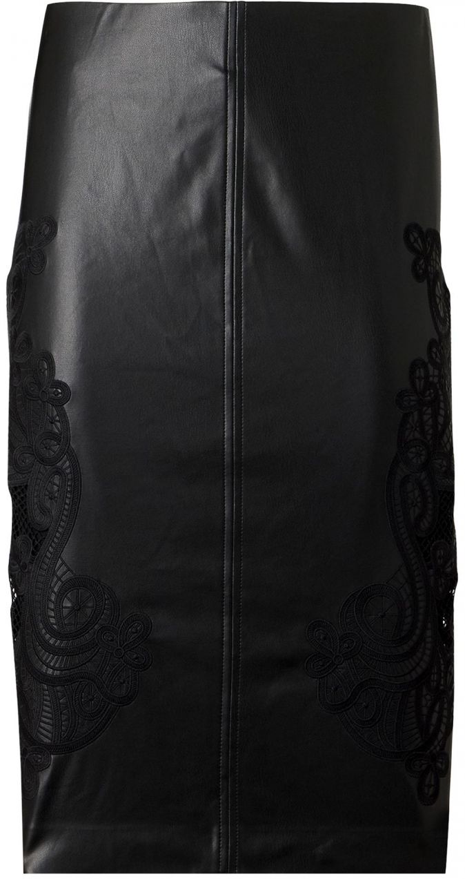 Twinset Sukňa 'GONNA'  čierna