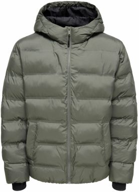 Only & Sons Prechodná bunda 'ONSUNION'  sivá