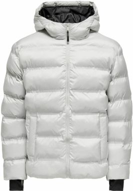 Only & Sons Prechodná bunda 'UNION'  svetlosivá