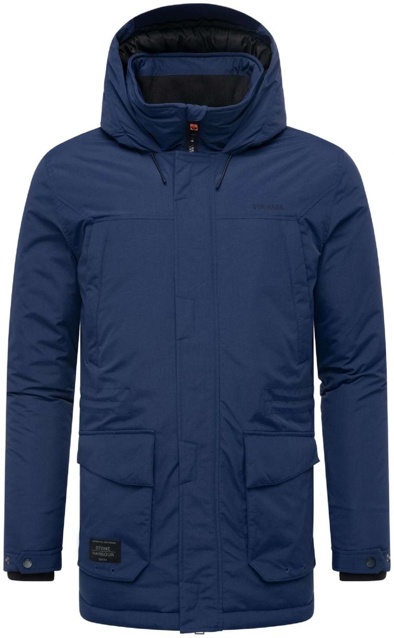 STONE HARBOUR Zimná bunda 'Wadiim XX'  námornícka modrá