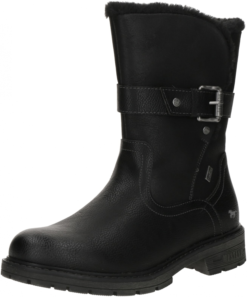 MUSTANG Nízke čižmy  čierna