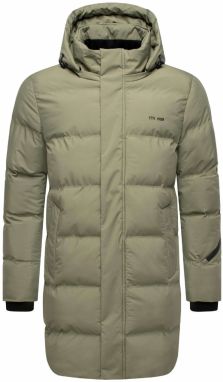 STONE HARBOUR Zimný kabát 'Thadeek XX'  olivová