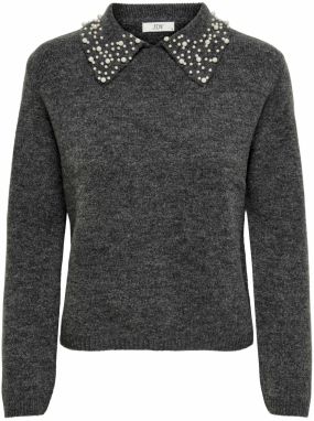 JDY Sveter 'JDYAUBRAY'  sivá melírovaná