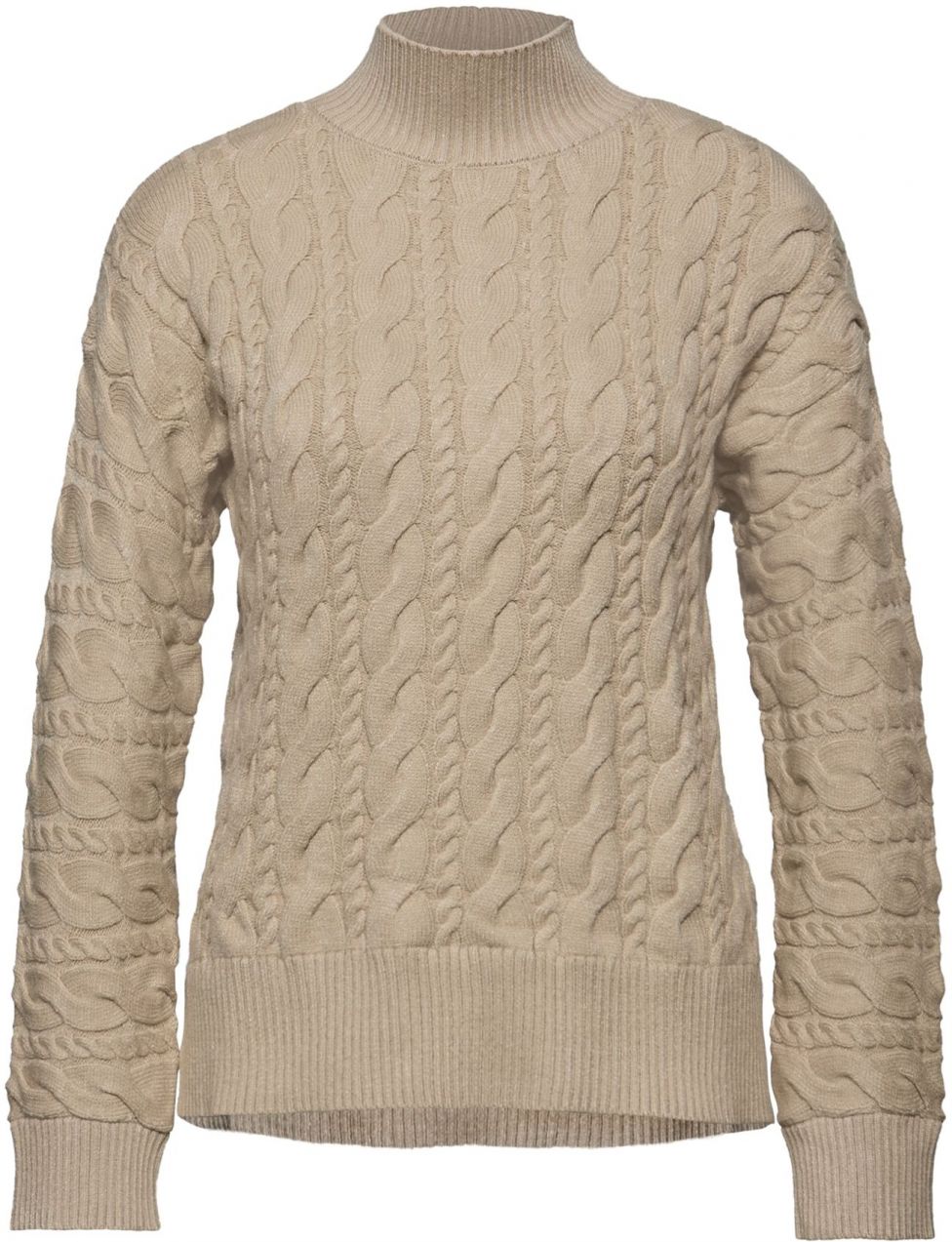 STREET ONE Sveter  tmavobéžová