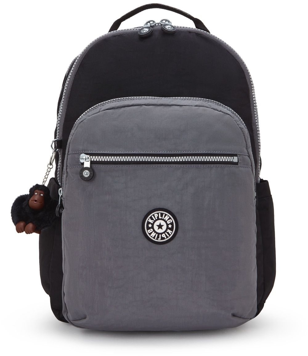 KIPLING Batoh 'Seoul'  sivá / čierna