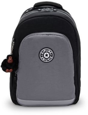 KIPLING Batoh 'Class Room'  sivá / čierna
