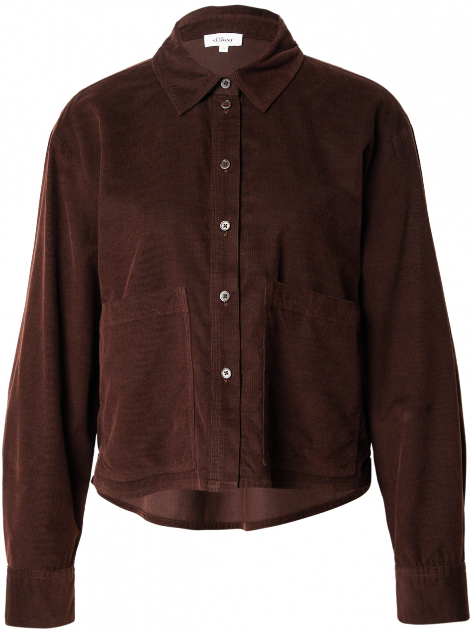s.Oliver Blúzka  tmavohnedá